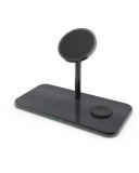 Ładowarka Indukcyjna eSTUFF ES638210 3 w 1 - czarna