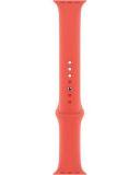 Pasek Apple do Apple Watch silikonowy 44/45/49mm - grejfrut
