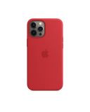 Etui do iPhone 12 Pro Max Apple Silicone Case z MagSafe - czerwone