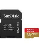 Karta pamięci microSDXC SanDisk Ultra 64GB + SD Adapter