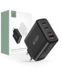 Ładowarka sieciowa Tech-Protect NC100W-GAN 4 port - czarna