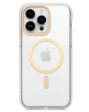 Etui do iPhone 14 Tech21 Evo Gold/Clear MagSafe - przezroczyste