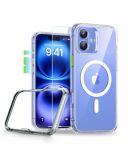 Etui do iPhone 16 ESR Classic Pro Halolock MS Clear - przezroczyste