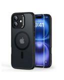 Etui do iPhone 16 ESR Classic Set Halolock MagSafe Frosted black - czarne