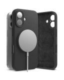 Etui do iPhone 16 Ringke Silicone MagSafe black - czarne