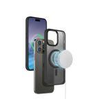 Etui do iPhone 15 Pro Crong Hybrid Frost MAG Cover czarne